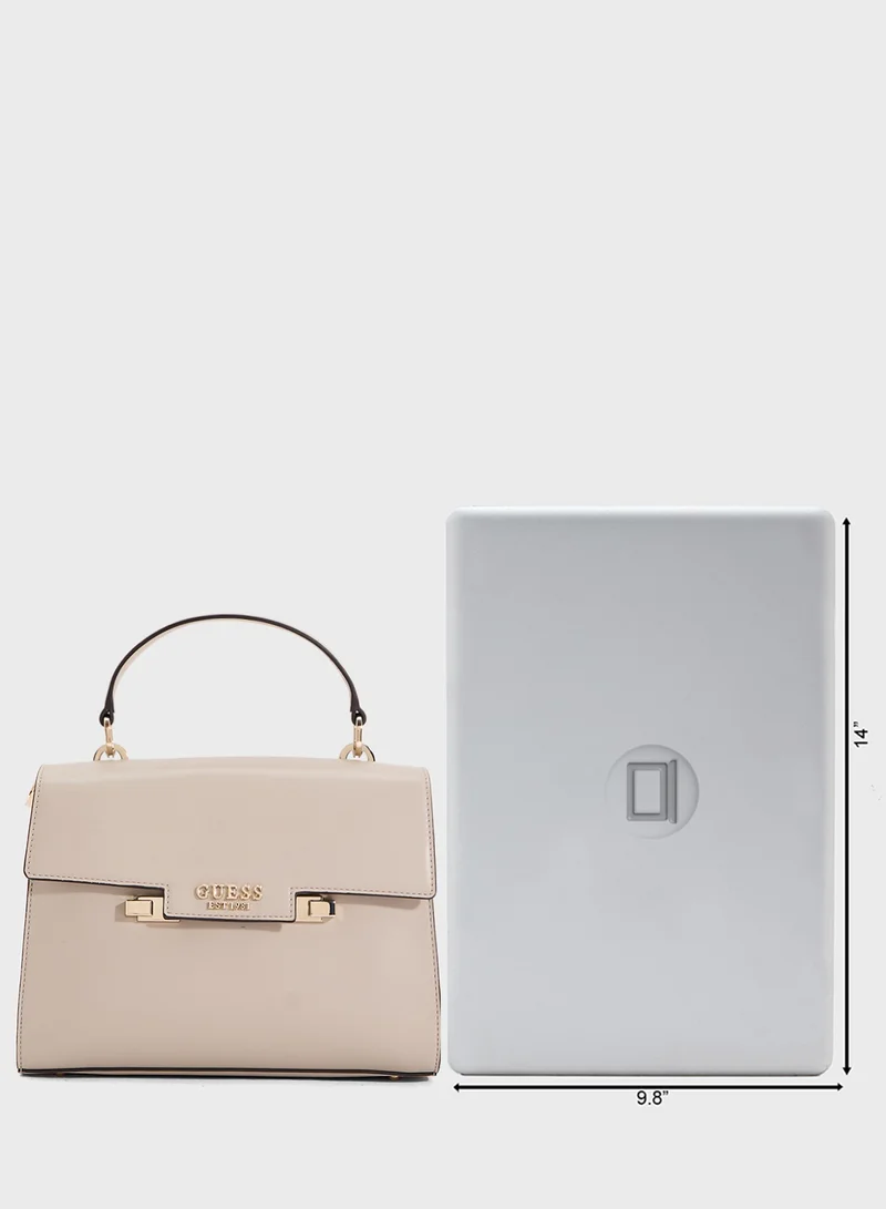 جس Eco Aldith Top Handle Flap