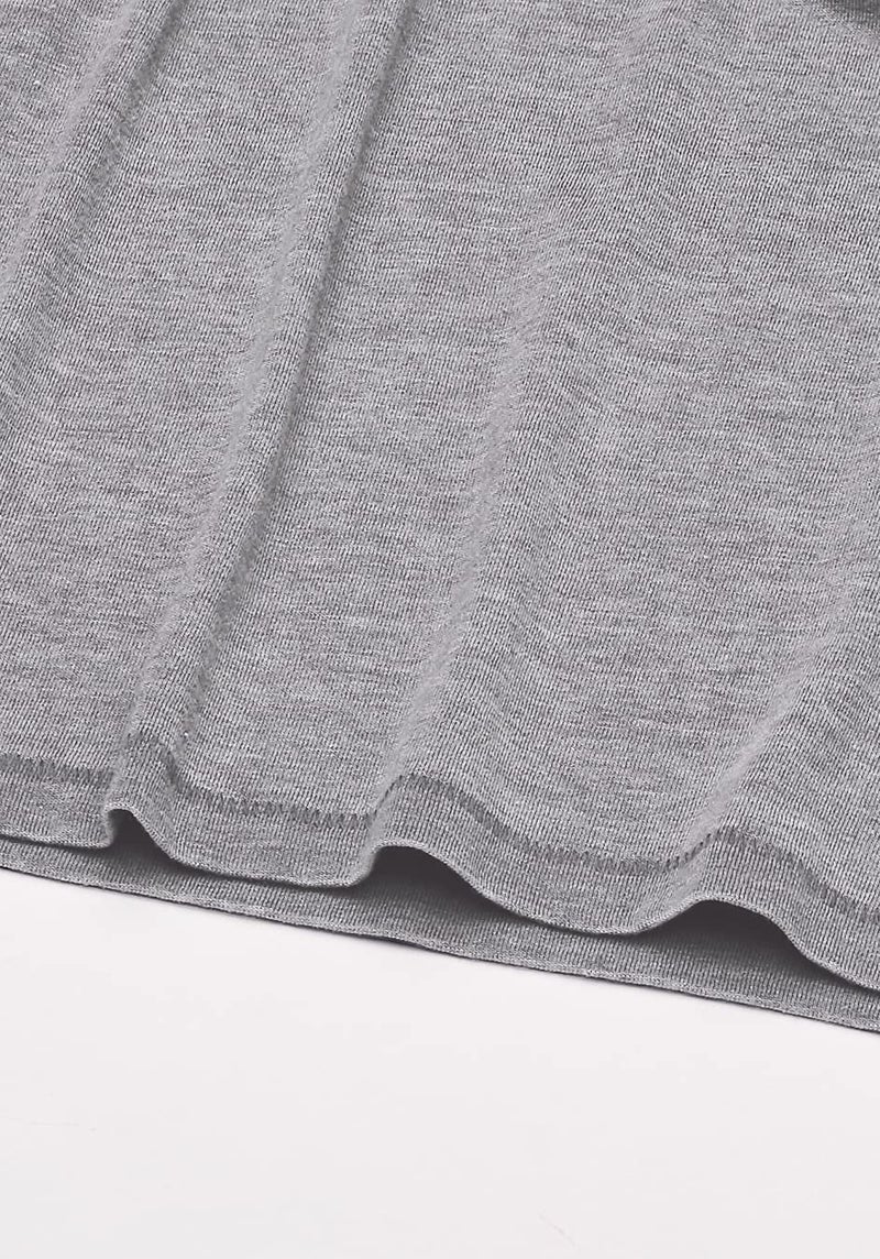 Lucky Brand Men's Venice Burnout V-Neck Tee Shirt, Frost Grey, Large - Image 4