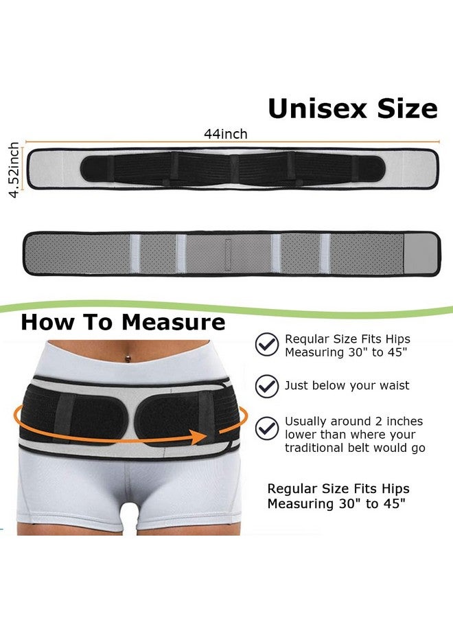 Hannea HANNEA® Sciatica Pain Relief Belt for Women and Men, Hip Belt for Back Pain - Support and Alleviate Si Joint, Pelvic Support Strap, Breathable Waist Lumbar Lower Back Brace for Sciatica  - Image 2