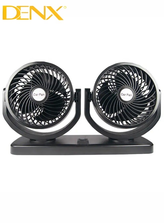 Denx Car Fan With A Strong Performance That Guarantees The Distribution Of Air In Two Directions - Image 2
