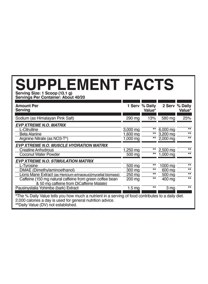 أيفوجن نيوتريشن اي في بي اكستريم نو بطيخ حامض 496 جم - Image 2