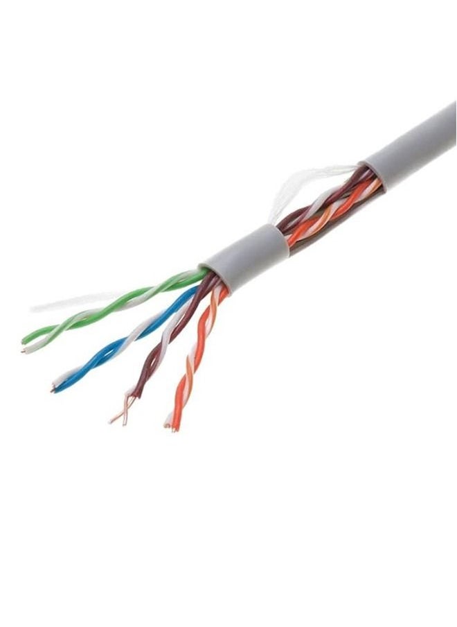 CAT - Solid Cable UTP Cat5E Bulk Network Wire CCA Conductor UTP Unshielded Wire - Image 1