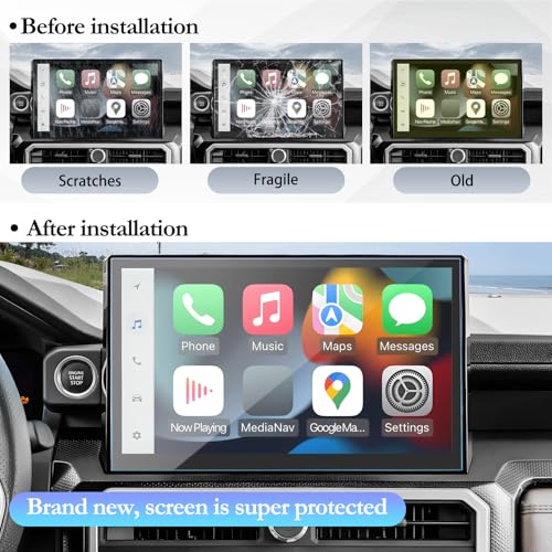 SKTU for 2025 2026 Toyota 4Runner Screen Protector 14 Inch for 2025+ Toyota 4Runner (Limited/Platinum/TRD Pro/Trailhunter) 14-Inch Touchscreen [Ultra HD, Anti Glare&Scratch, 9H Hardness] Toyota 4Runner 2025 2026 Accessories - Image 5