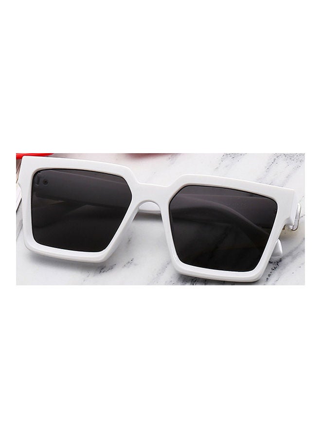 Arabest Unisex Large Frame Retro Square Fashion Wide Edge Sunglasses - Image 3