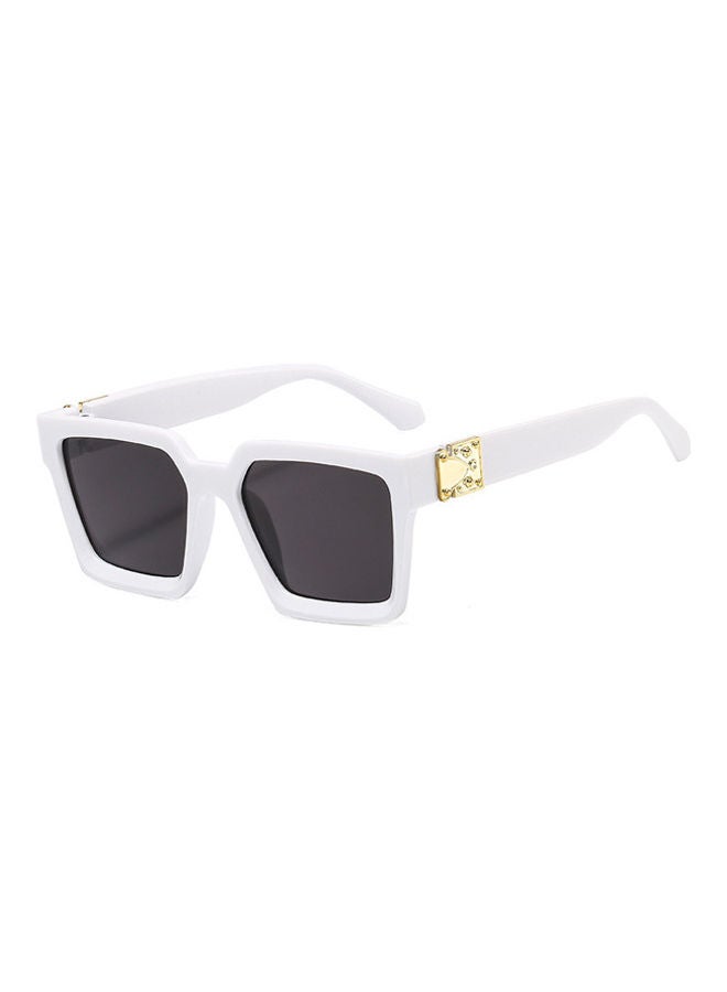 Arabest Unisex Large Frame Retro Square Fashion Wide Edge Sunglasses - Image 2