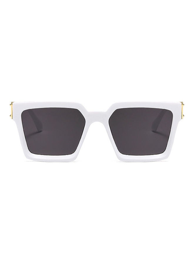 Arabest Unisex Large Frame Retro Square Fashion Wide Edge Sunglasses - Image 1