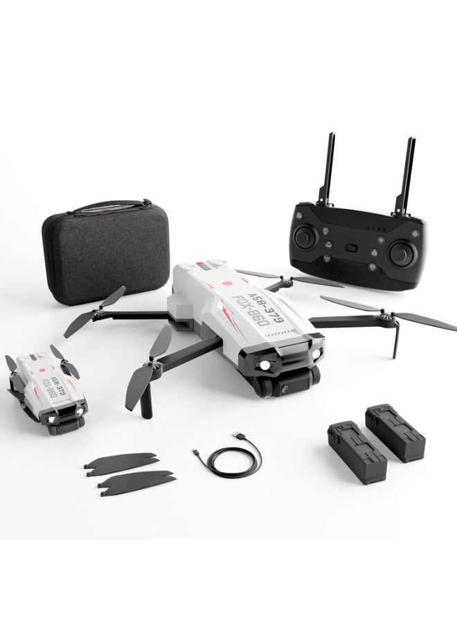 Lifelong Kids Drone with Dual Camera, Altitude Hold, 2x1300mAh (15 Min Each/30 Min Total), 1080P & 720P, Nabhyan App & Remote, 360° Flip, Headless Mode, 8-12 Yrs (LLCDRR01) - Image 1