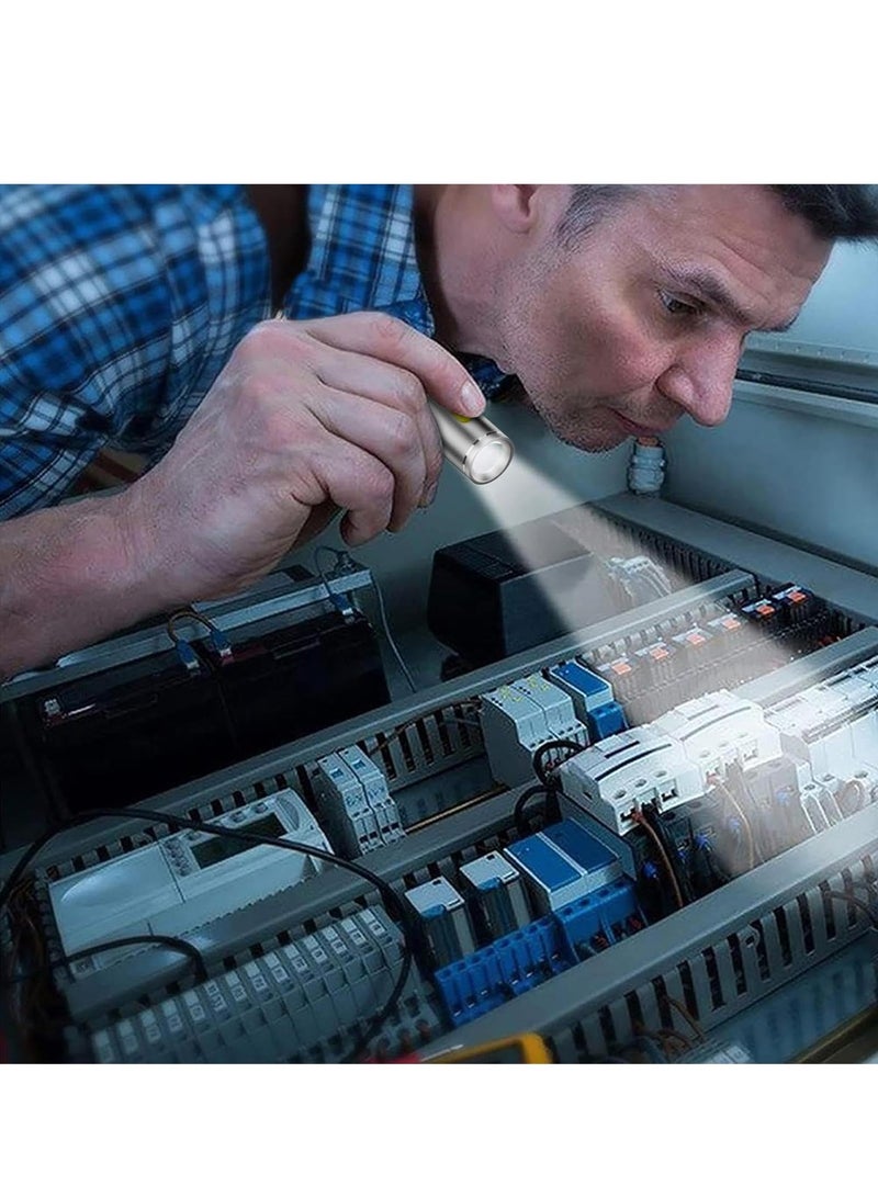 Small Outdoor Led Flashlights Type-c Potable Rechargeale Mini Camping Searchlight Durable Waterproof Flashlight for Hiking - Image 2