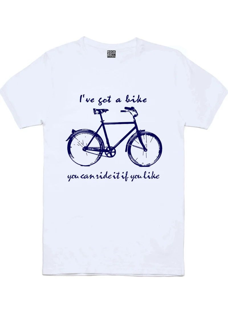 Rock&Roll My Bike White Short Sleeve T-Shirt