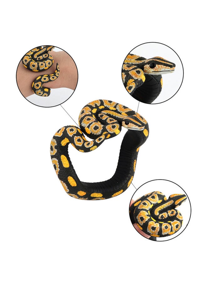 Children Wear Decorations Model Bracelet Toy Simulation 7 Cool Python Bracelet-Color:Snake Bracelet-Burmese Python  - Image 4