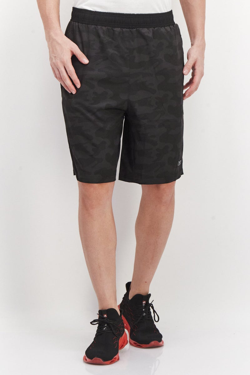 2(X)IST Men Sportswear Fit Drawstring Training Shorts, Black - Image 1