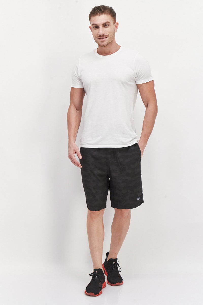 2(X)IST Men Sportswear Fit Drawstring Training Shorts, Black - Image 3