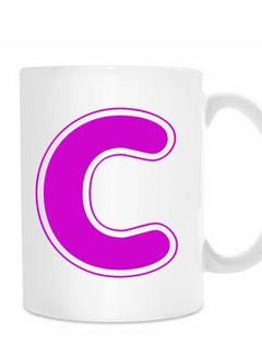 MP Letter C Alphabet Printed Coffee Mug  - Image 1