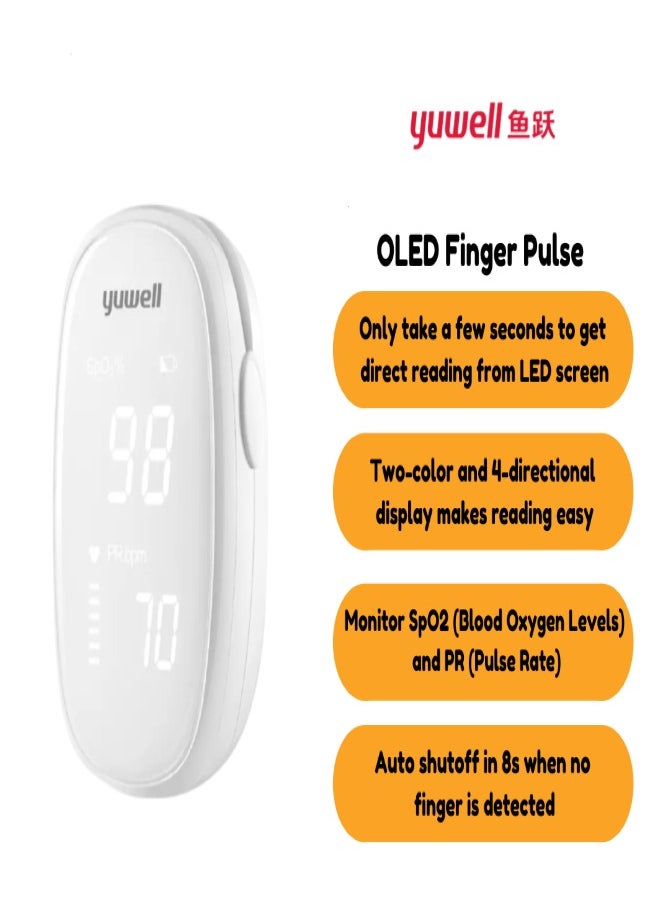 Yuwell FINGERTIP PULSE OXIMETER YX102  - Image 5