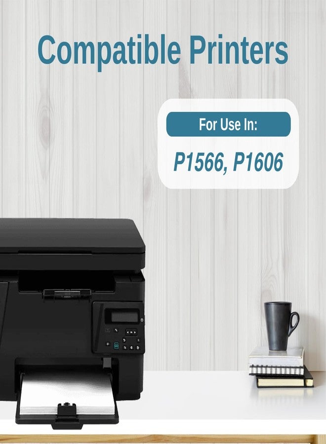 Print Page 78A Toner Cartridge Compatible for LJ Printers P1566, P1606 (Set of 3) - Image 2