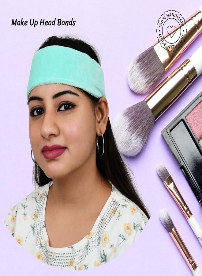 Matkooz طوق رأس ناعم من إن إن آر للمكياج والمنتجعات الصحية للبنات، أطواق رأس للمنتجعات الصحية للنساء، أطواق شعر للمكياج، أطواق رأس لليوغا والتمارين الرياضية - Image 5