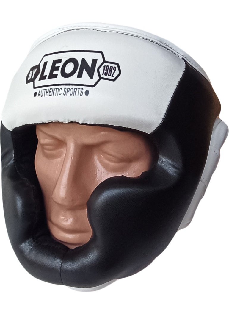 Leon Hardy Boxing, Muay Thai and Kick-Boxing Training Helmet Black White Small - pzsku/Z760D61B5B94D0C4D1FCAZ/45/_/1725790855/82c21952-487a-4280-a661-f4ba3c0452d6