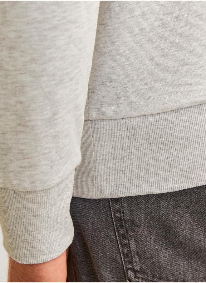 JJ Rebel by Jack & Jones Graphic Print Rib Cuffed Sweatshirt  - Image 3
