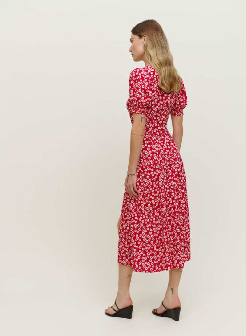YUNIQEE Floral Sweetheart Dress - Image 4