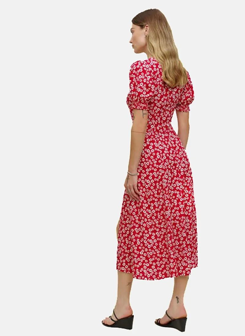 YUNIQEE Floral Sweetheart Dress