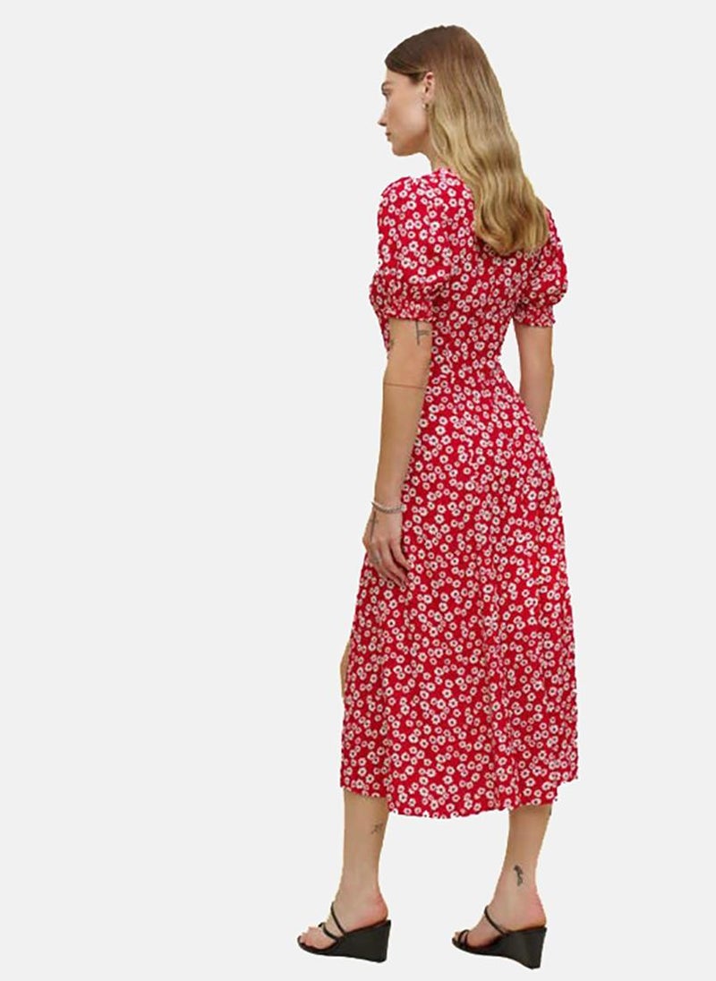 YUNIQEE Floral Sweetheart Dress - Image 3