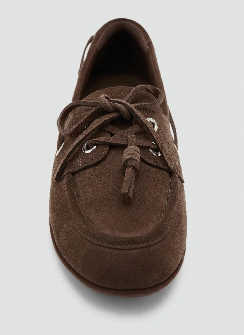 MANGO  Deck shoes with laces for Women | Best Price UAE