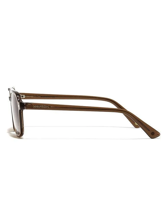 30Sundays 30Sundays NAVIGATOR,Men Sunglasses, Aviator Sunglasses, UV Protection: UV400 (Brown,Brown)
