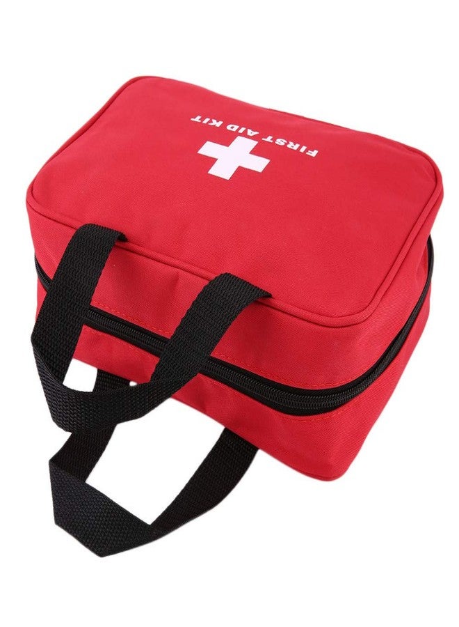 MTGHYARE Red First Aid Kit Bag Empty Travel First Aid Bag Responder Storage Compact Survival Medicine Emergency Rescue Pouch Bags for Home Office Car Camping Kitchen Sport Outdoors (Empty, No Contents) - Image 3
