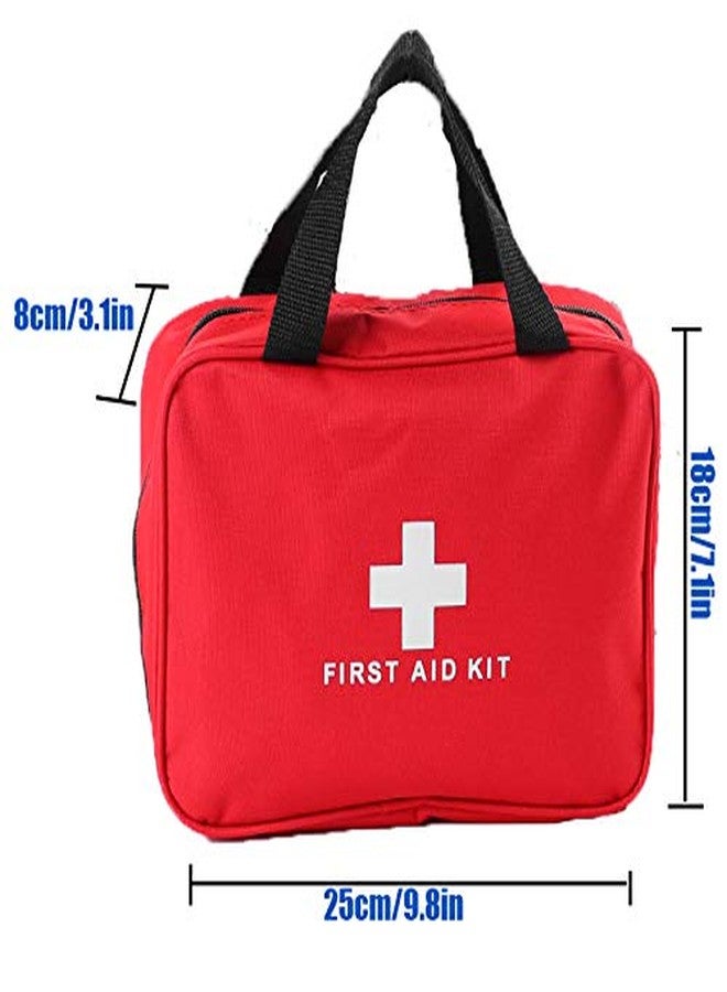 MTGHYARE Red First Aid Kit Bag Empty Travel First Aid Bag Responder Storage Compact Survival Medicine Emergency Rescue Pouch Bags for Home Office Car Camping Kitchen Sport Outdoors (Empty, No Contents) - Image 4