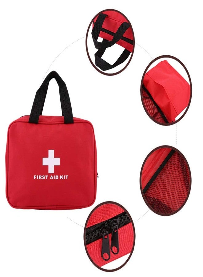 MTGHYARE Red First Aid Kit Bag Empty Travel First Aid Bag Responder Storage Compact Survival Medicine Emergency Rescue Pouch Bags for Home Office Car Camping Kitchen Sport Outdoors (Empty, No Contents) - Image 5
