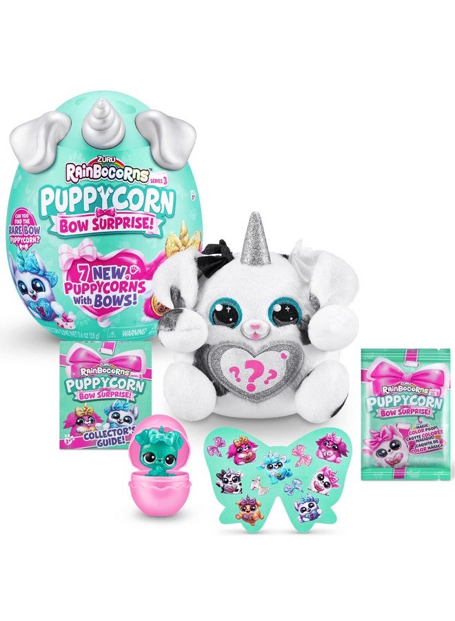 Rainbocorns Puppycorn Surprise Series 3 (Dalmation) By Zuru, Collectible Plush Stuffed Animal, Surprise Egg, Sticker Pack, Slime, Dog Plush, Ages 3+ For Girls, Children - Image 1