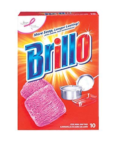 Brillo Steel Wool Pads 10 Count - Image 3