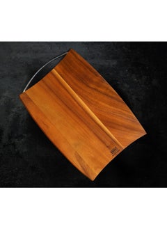 BILLI Cutting Board with Metal Handle ACA-15DC, Brown, Wooden/Metal  - Image 3