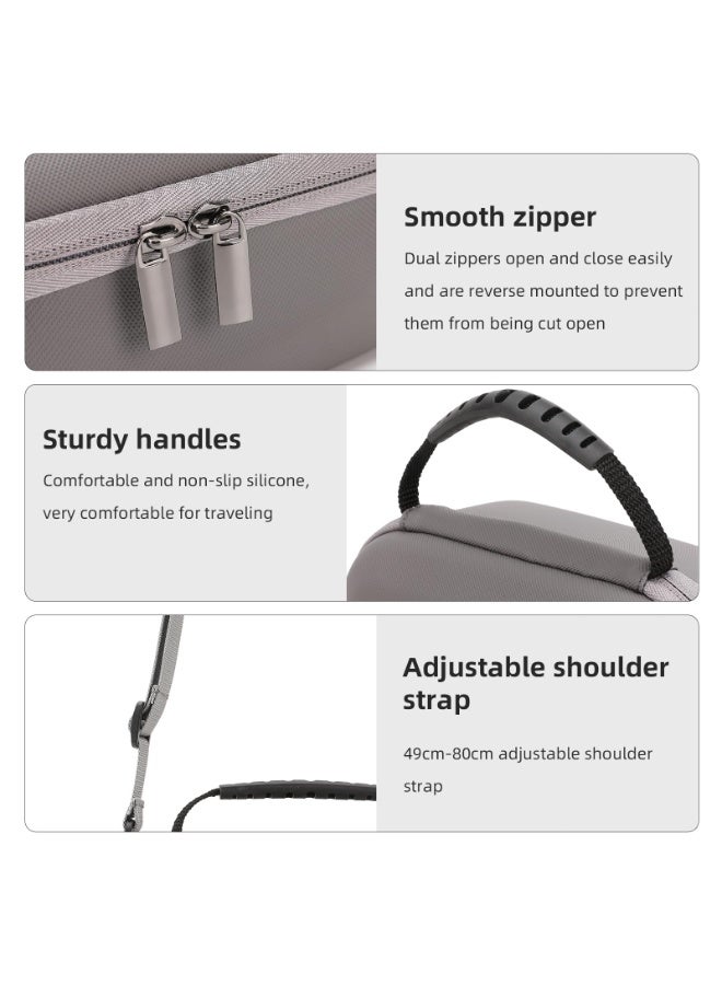 SYOSI Neo Case, Case For DJI NEO, DJI NEO Case Portable PU Storage Bag For DJI Neo Fly More Combo, Waterproof DJI Neo Drone Case Shoulder Bag For DJI Neo Drone And Batteries Accessories  - Image 5