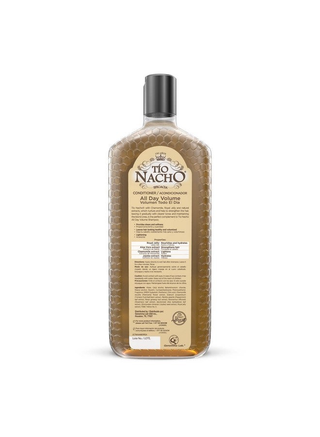 All Day Volume Natural Lightening Conditioner With Royal Jelly And Chamomile 14 Ounces