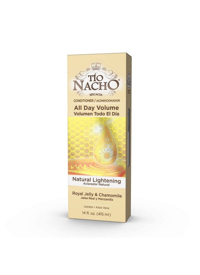 Tio Nacho All Day Volume Natural Lightening Conditioner With Royal Jelly And Chamomile 14 Ounces  - Image 3