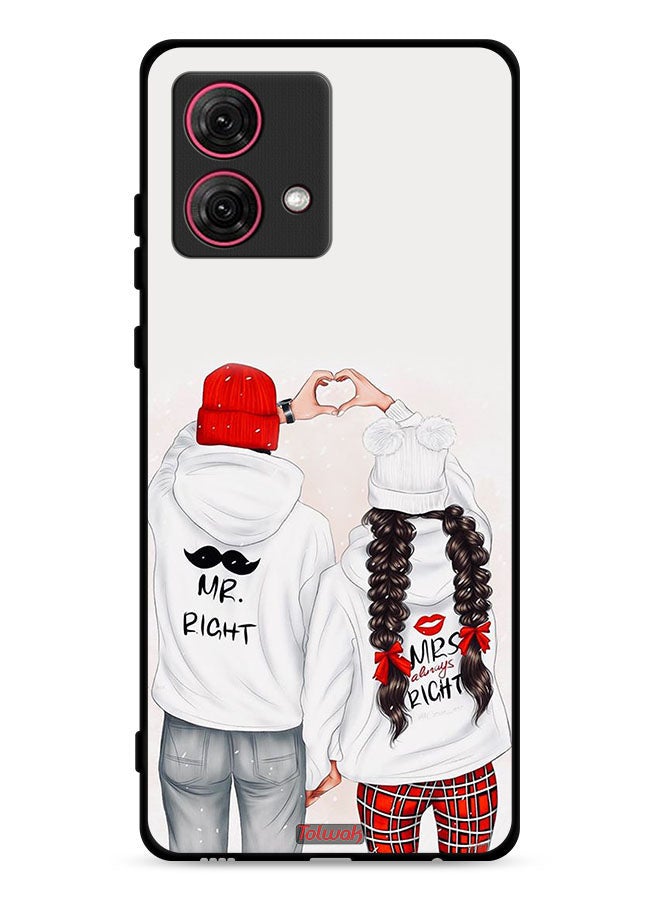 Tolwak Motorola Moto G84 5G Protective Case Cover Right And Always Right - Image 1