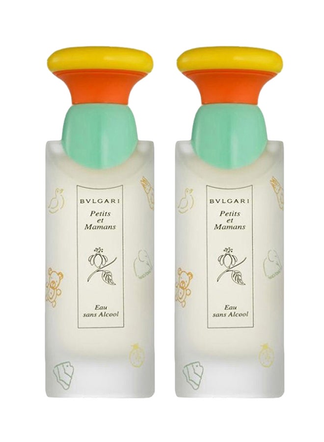 بولغاري مجموعة هدايا عطر بيتيتس إيه مامانز EDT 2x100ملليلتر - Image 1