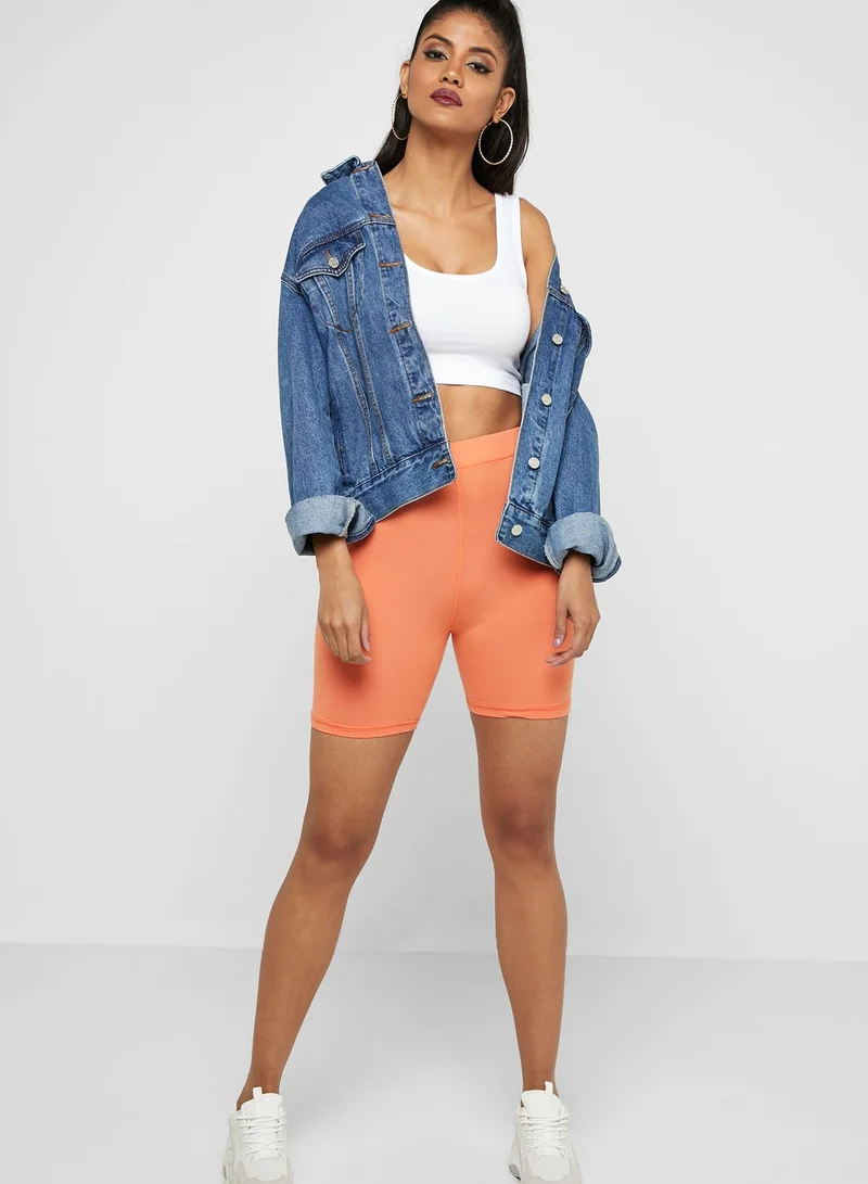 Missguided Slinky Cycling Shorts