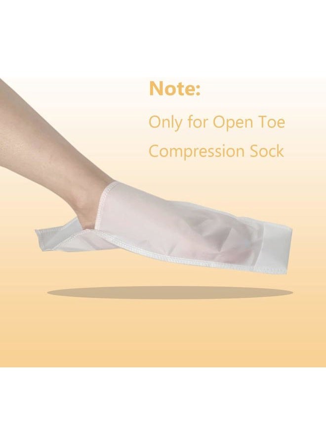 MUROCEA Open Toe Compression Sock Aid for Easy Slide - Slip Stocking Applicator to Help Assist Put On for Elderly, Disabled, Pregnant, 2 Pcs - Image 3