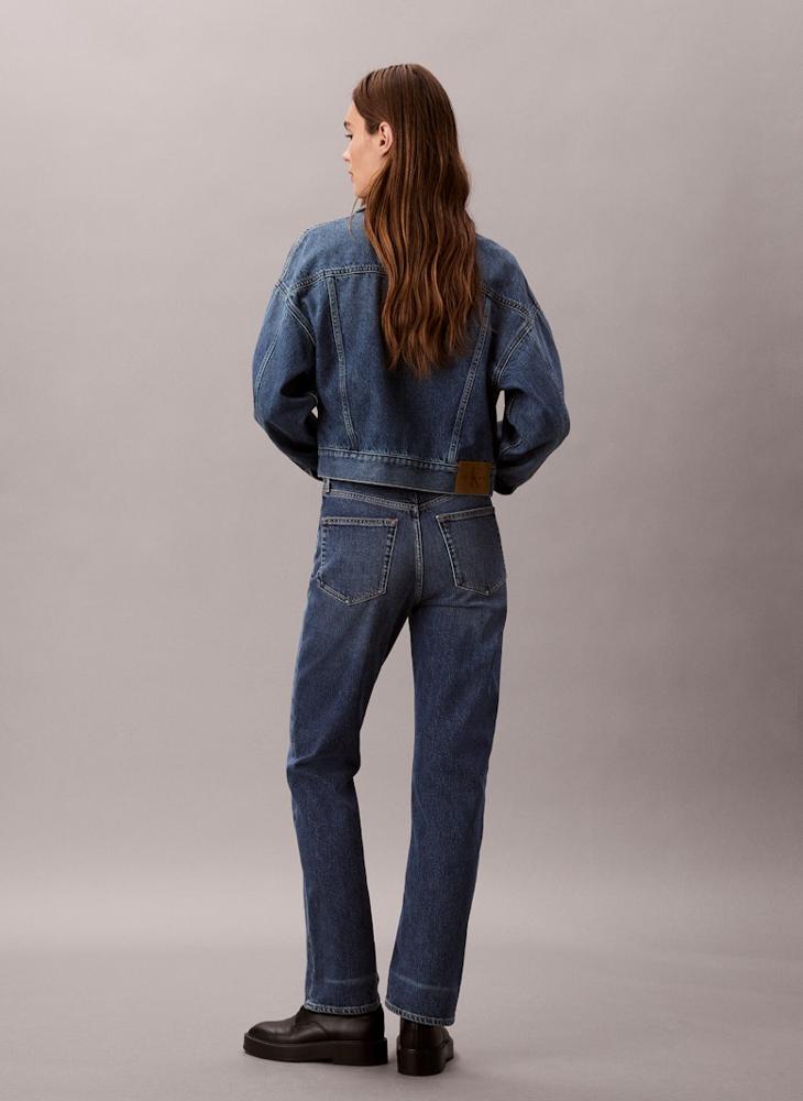 Calvin Klein Jeans High Rise Straight Jeans - Image 2