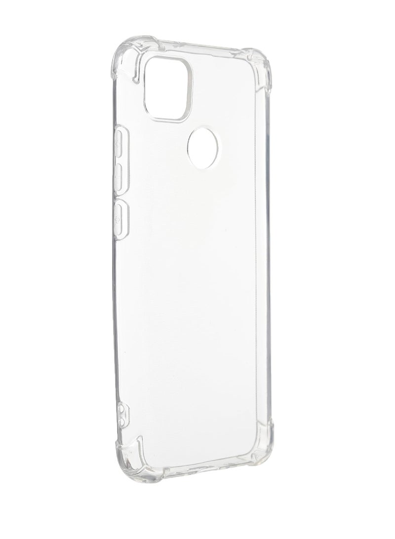 جراب خلفي بلاستيك عام لجهاز شاومي ريدمي 9C / 9C NFC / بوكو C3 / C31 / ريدمي 10A، شفاف، مقاوم للصدمات - Image 2