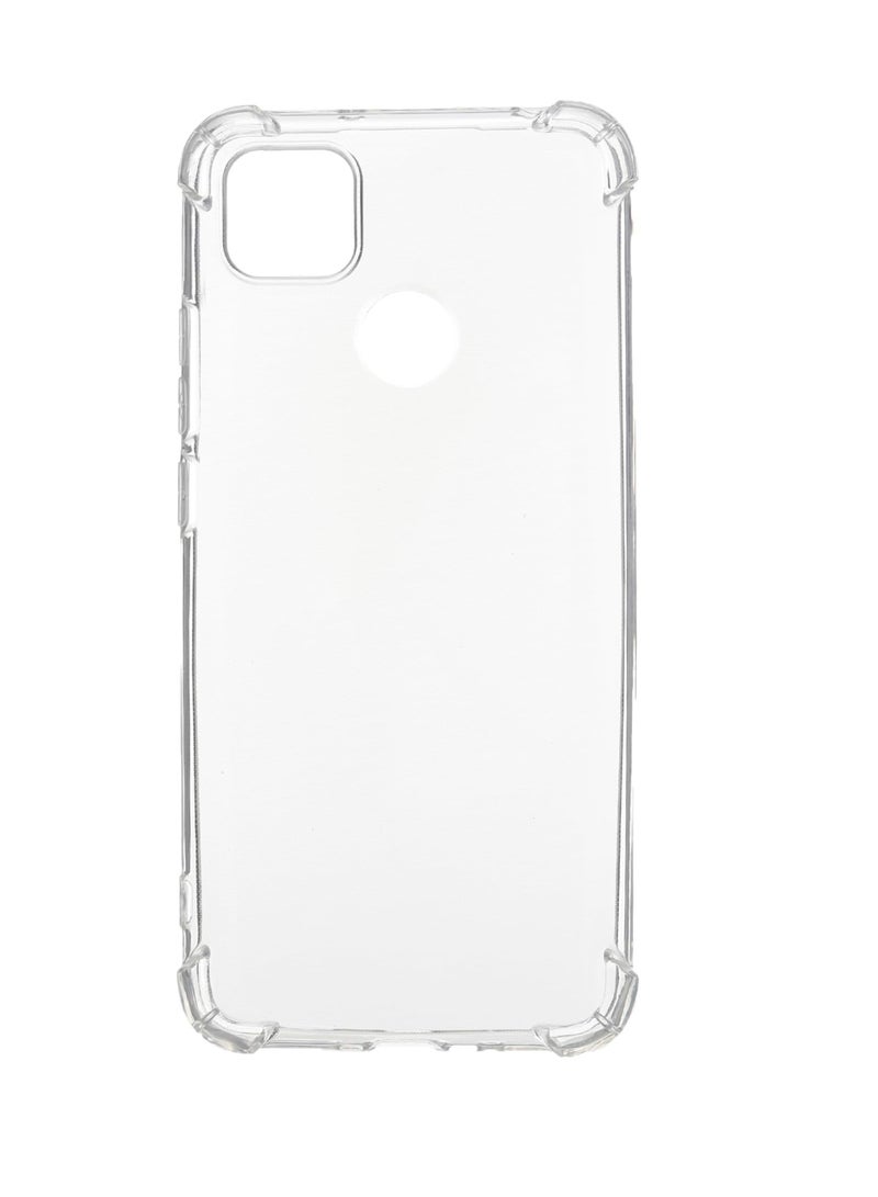 جراب خلفي بلاستيك عام لجهاز شاومي ريدمي 9C / 9C NFC / بوكو C3 / C31 / ريدمي 10A، شفاف، مقاوم للصدمات - Image 1