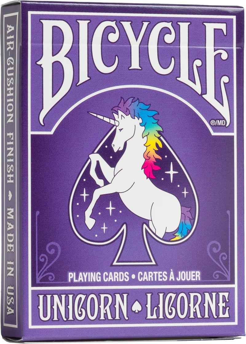 Bicycle بطاقات لعب يونيكورن، فهرس قياسي، 1 مجموعة - Image 1