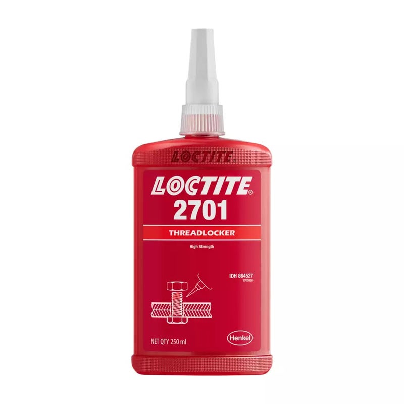 Loctite 2701 High Strength Green Threadlocker 50ml Permanent Metal Fastener Locking Adhesive