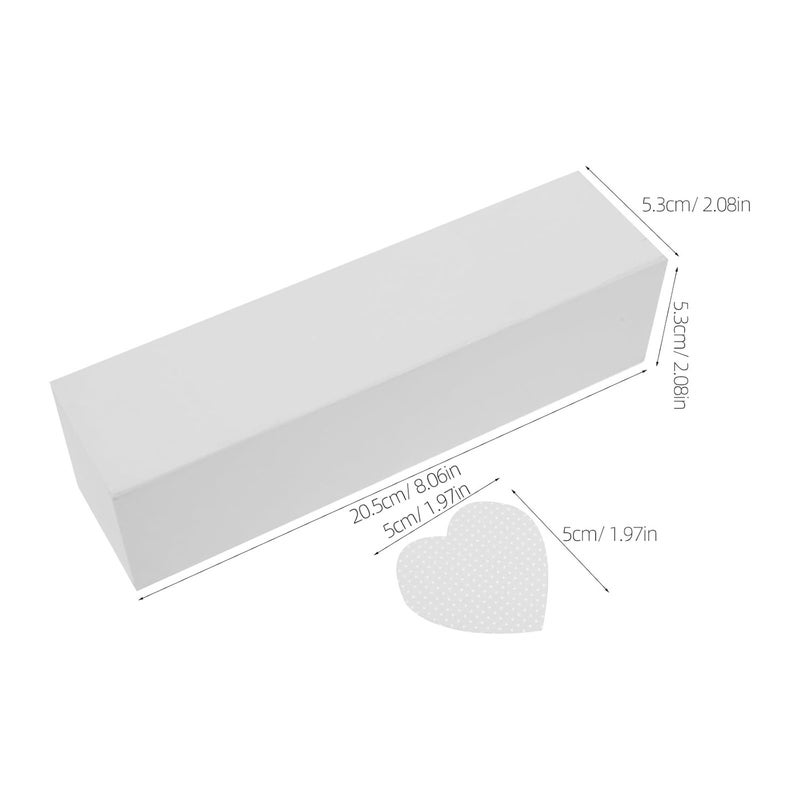 500 Pcs Heart Shaped Lintless Nail Wipes For Polish Remover Eyelash Glue Cleaning Salon Home Use - Image 3