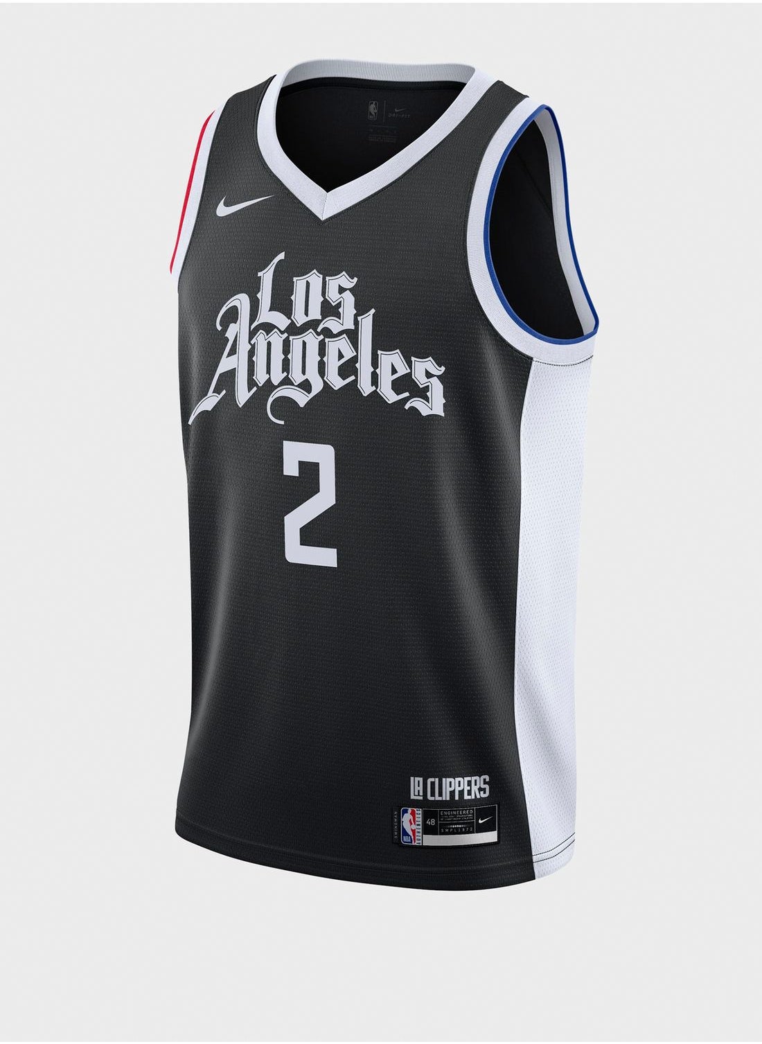 Shirts  Kawhi Leonard Black La Clippers Los Angeles Jersey