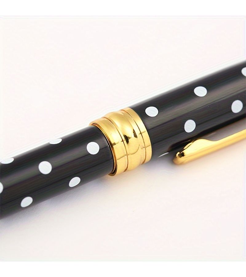 Copper Metal Ballpoint Pen Blue 1pack 1.0mm Black Refill Student Office Gift Pen Multi Color Options Available - Image 5