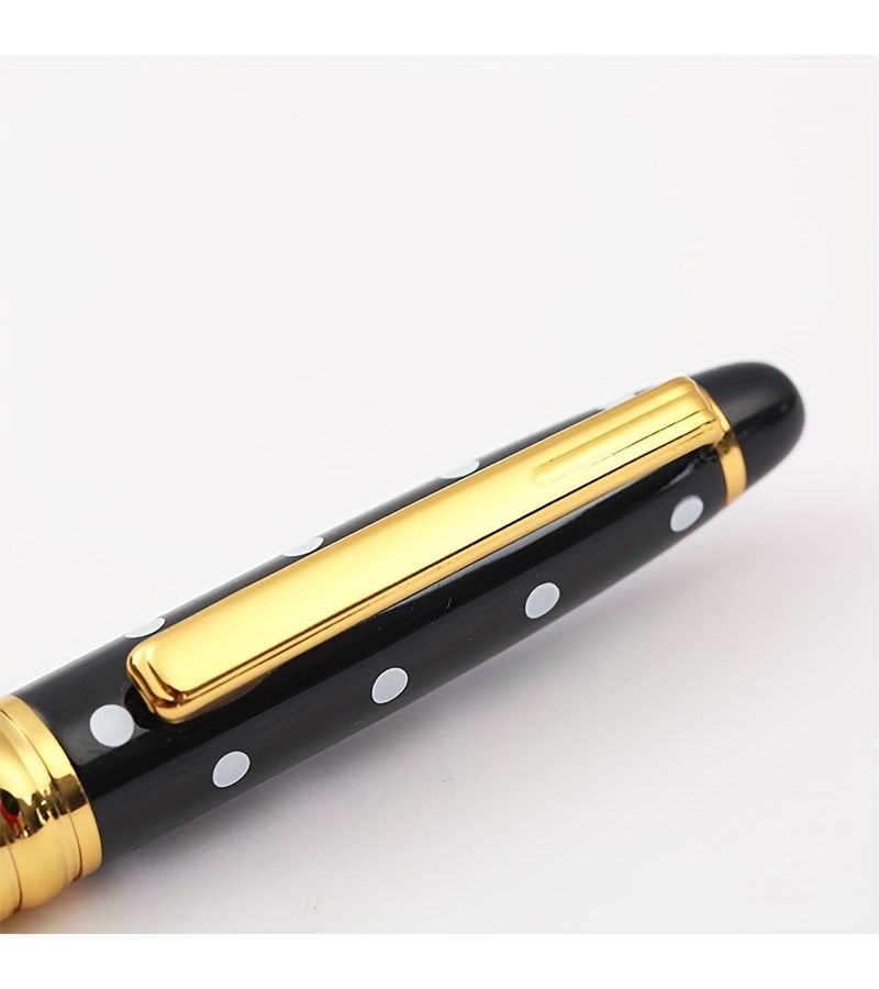 Copper Metal Ballpoint Pen Blue 1pack 1.0mm Black Refill Student Office Gift Pen Multi Color Options Available - Image 4