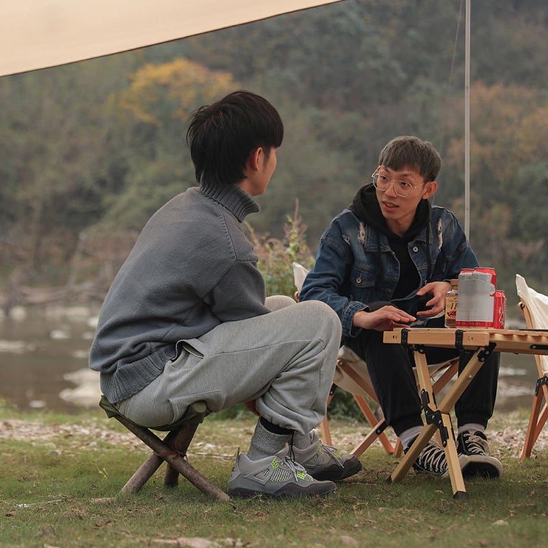 Waterproof Canvas Camping Stool Portable Triangle Seat For Outdoor Fishing - Image 3